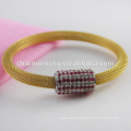 Best Selling Beautiful Products Fashion Colored Stainless Steel Bangle Bracelet GSL036